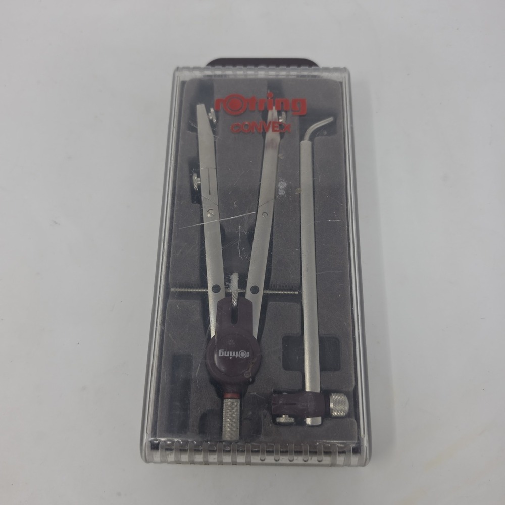 rOtring Technical Drawing Instrument Compass #2 Made in Germany (Missing Piece)